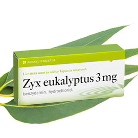Zyx eucalyptus 3 mg