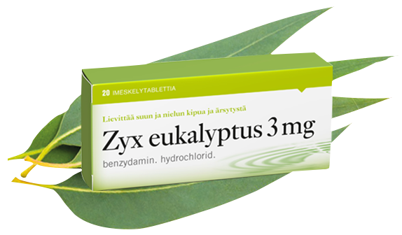 Zyx eucalyptus 3 mg